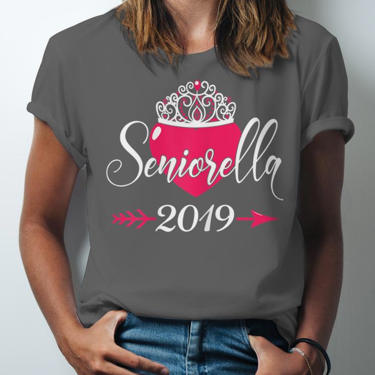 High School 2019 Senior Graduation Shirt Girls Daughter Unisex Jersey T-Shirt