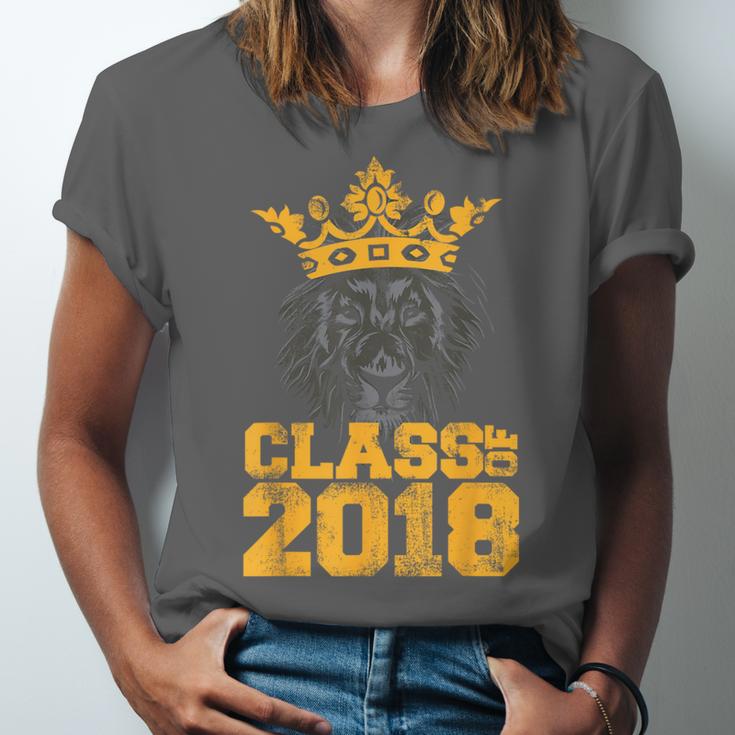 High School King Graduation Shirt Class Of 2018 Seniors Unisex Jersey T-Shirt