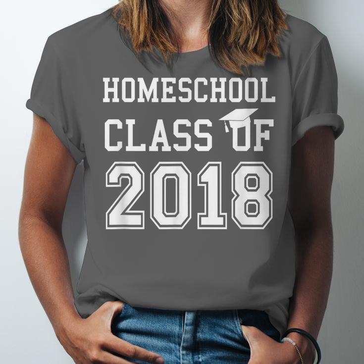 Homeschool Graduation Shirt Class Of 2018Shirt Unisex Jersey T-Shirt