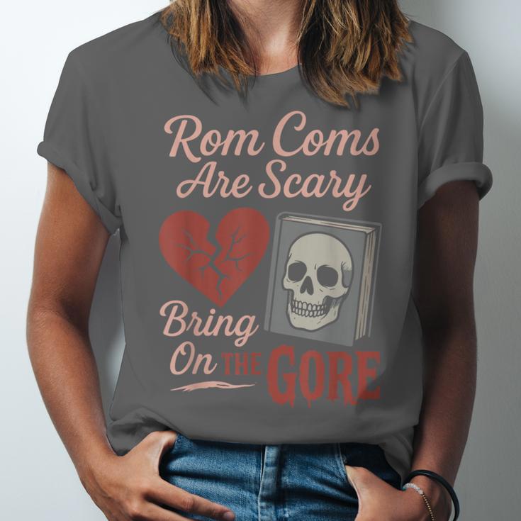 Horror Book Club Creepy Reader Gothic Fiction Thriller Fan Unisex Jersey T-Shirt