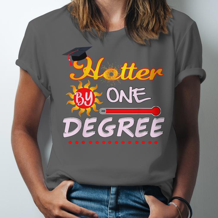 Hotter By One Degree Class Of Graduation 2019 Unisex Jersey T-Shirt