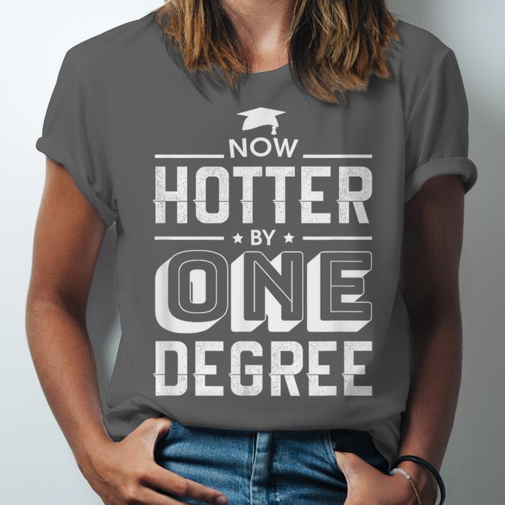 Now Hotter By One Degree Graduation Grade Student Unisex Jersey T-Shirt