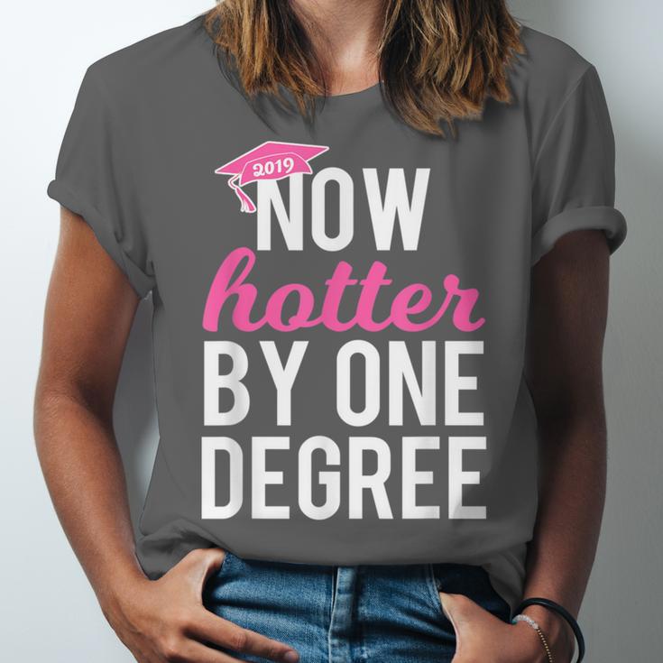 Now Hotter By One Degree Graduation T-Shirt Unisex Jersey T-Shirt