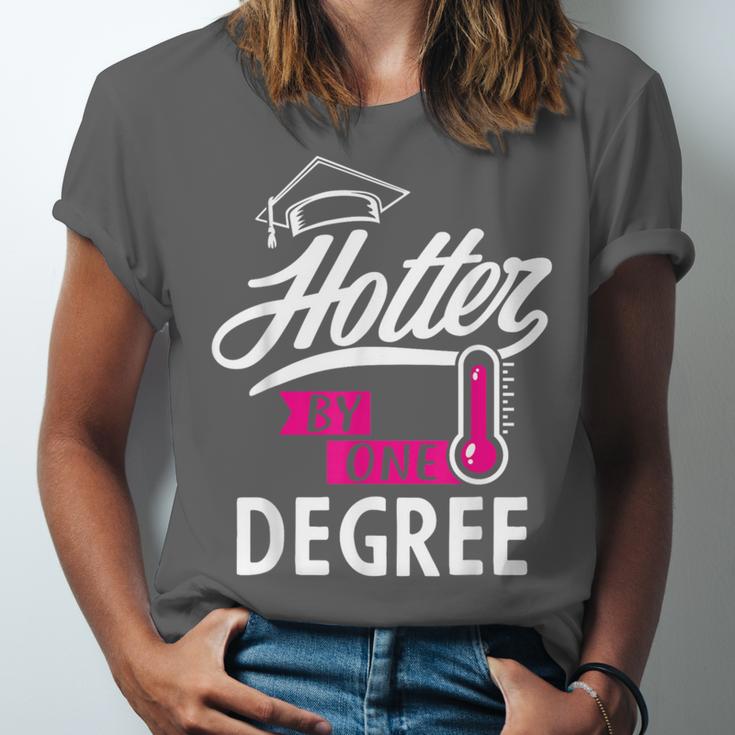 Hotter By One Degree Graduation Unisex Jersey T-Shirt