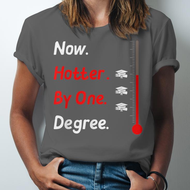 Now Hotter By One Degree Shirt Graduation For Her 2020 Unisex Jersey T-Shirt