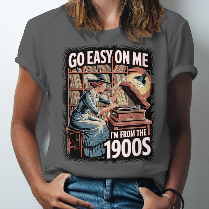I'm From The 1900s Vinyl Record Lover For Women Unisex Jersey T-Shirt
