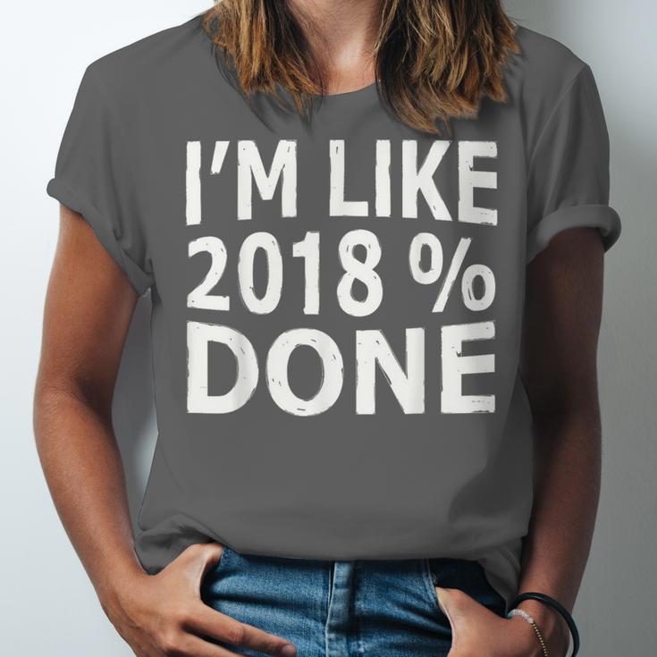 I'm Like 2018 Done Shirt Graduation Unisex Jersey T-Shirt