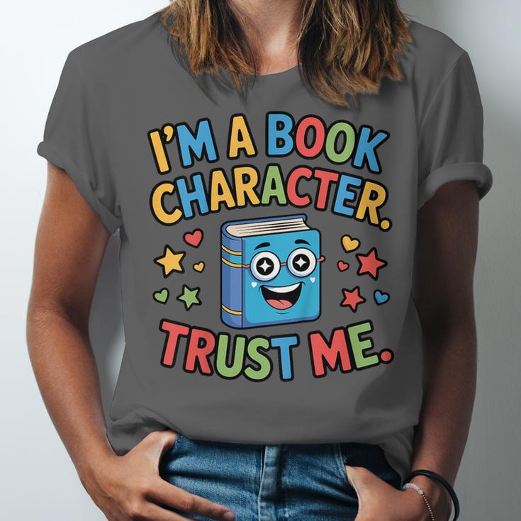 I'm a Book Character Costumes For Kids Storybook Character Unisex Jersey T-Shirt I'm a Book Character Costumes For Kids Storybook Character Unisex Jersey T-Shirt