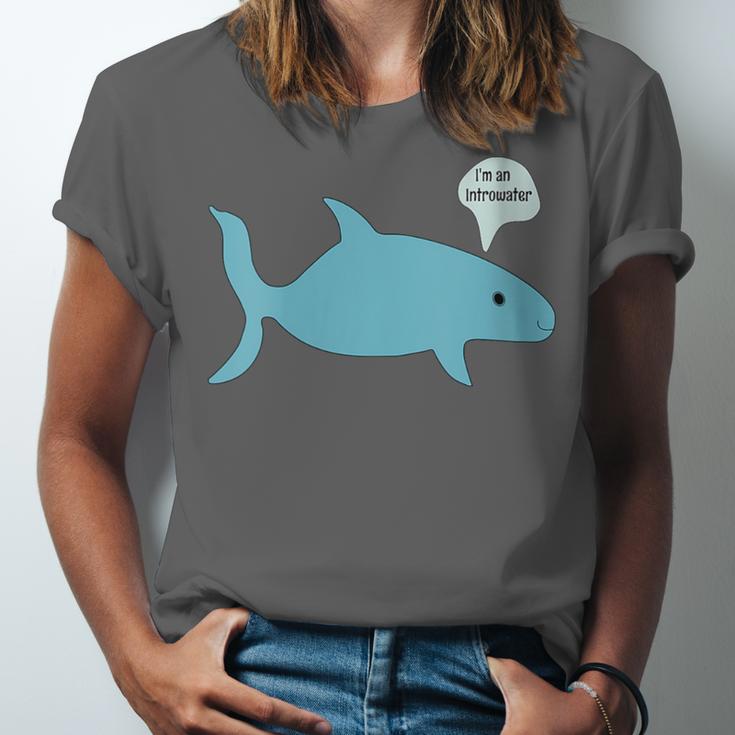 I'm An Introwater Cute Whale I'm An Introvert Unisex Jersey T-Shirt I'm An Introwater Cute Whale I'm An Introvert Unisex Jersey T-Shirt