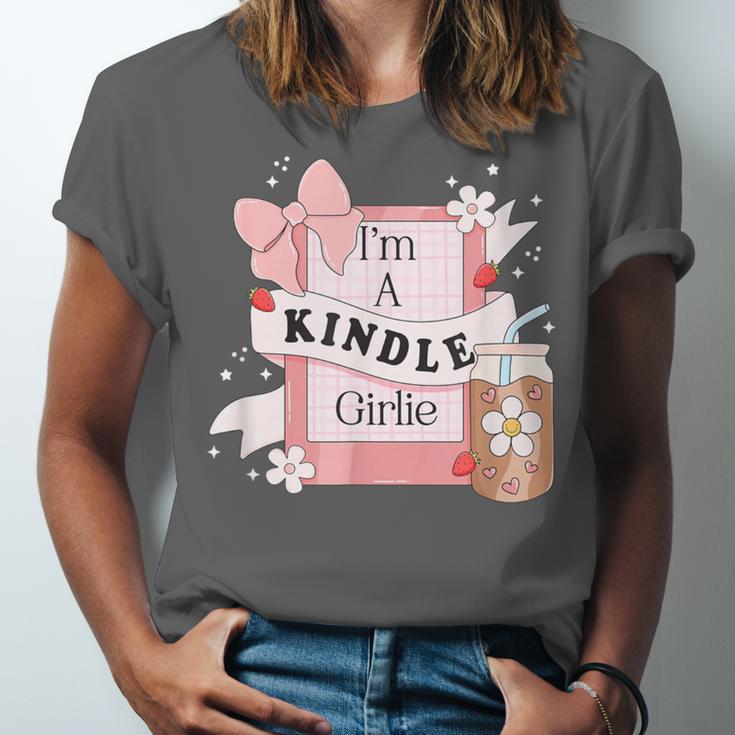I'm A Kindle Girlie Book Lover Bookish Unisex Jersey T-Shirt