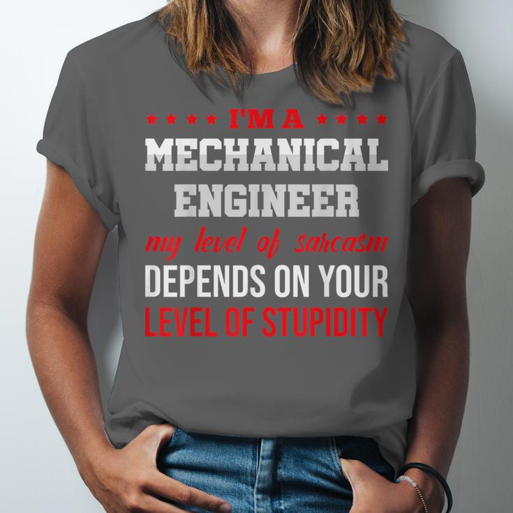 I'm A Mechanical Engineer Graduation Mechanical Engineers Unisex Jersey T-Shirt