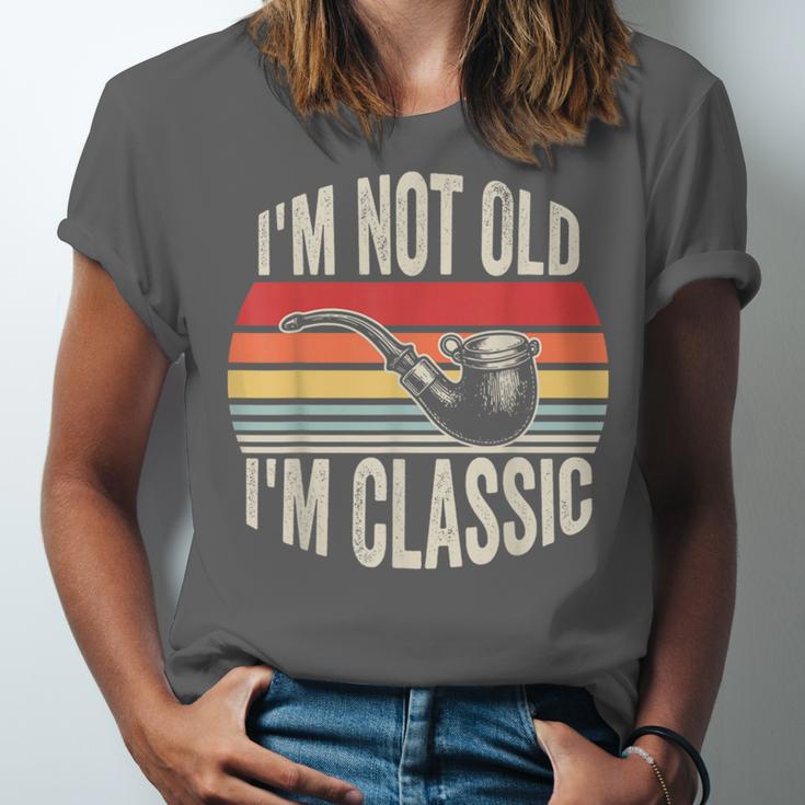 I'm Not Old I'm Classic Pipe Nostalgia Unisex Jersey T-Shirt