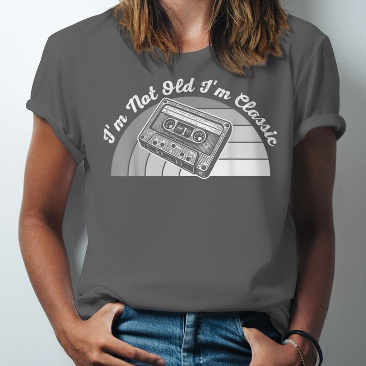 I'm Not Old I'm Classic Retro Humor Nostalgia Unisex Jersey T-Shirt I'm Not Old I'm Classic Retro Humor Nostalgia Unisex Jersey T-Shirt
