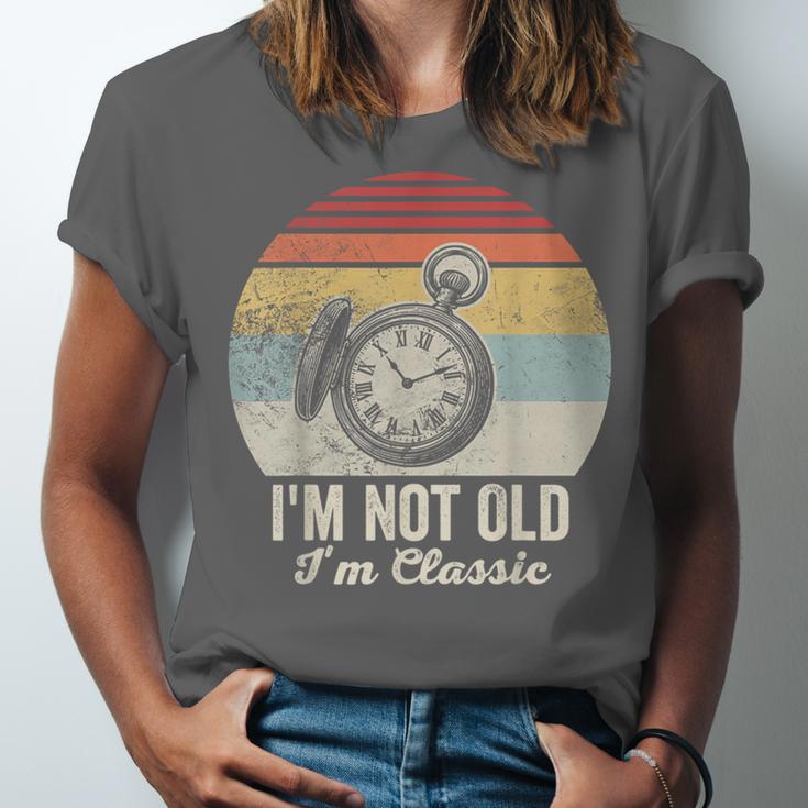 I'm Not Old I'm Classic Retro Nostalgia Statement Unisex Jersey T-Shirt