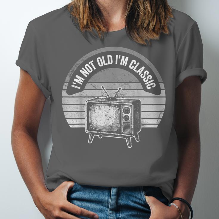 I'm Not Old I'm Classic Retro TV Nostalgia Unisex Jersey T-Shirt