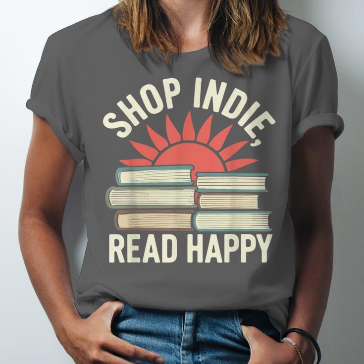 Independent Bookstore Fans Shop Local Literary Community Unisex Jersey T-Shirt