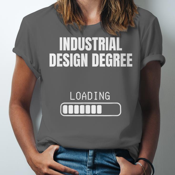 Industrial Degree Loading Student Graduation Unisex Jersey T-Shirt