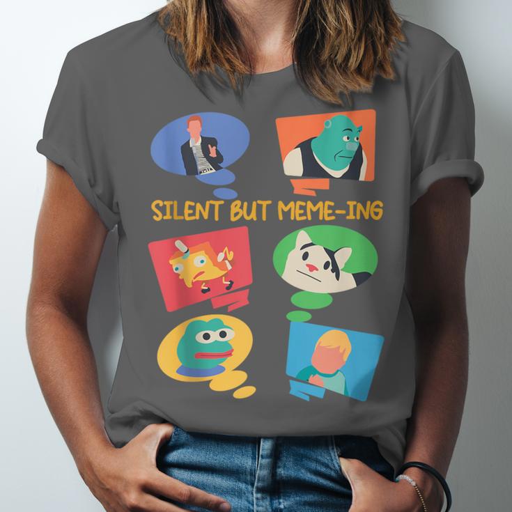 Introvert Anti People Antisocial Social Media Meme Lovers Unisex Jersey T-Shirt