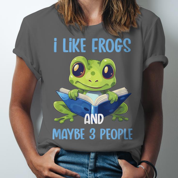 Introvert Herpetologists Amphibian Frog Lover Unisex Jersey T-Shirt Introvert Herpetologists Amphibian Frog Lover Unisex Jersey T-Shirt
