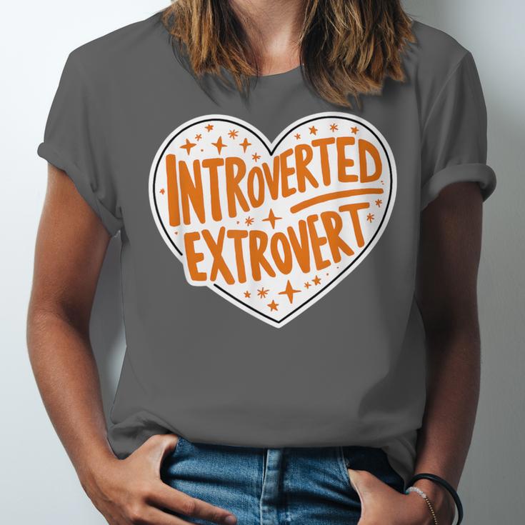 Introverted Extrovert People Hater Calm Peace Lover Unisex Jersey T-Shirt Introverted Extrovert People Hater Calm Peace Lover Unisex Jersey T-Shirt