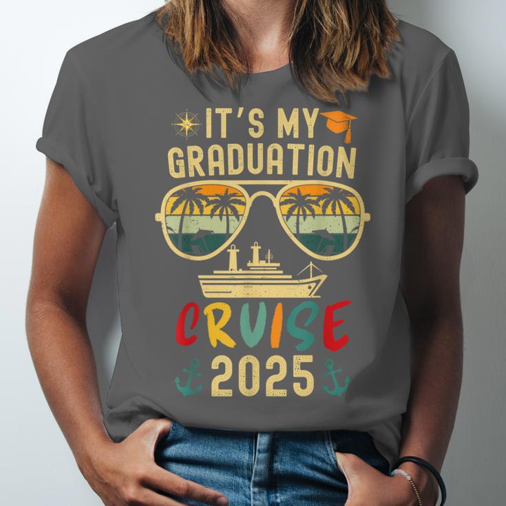 It's My Graduation Cruise 2025 Summer Cruise Seniors Trip Unisex Jersey T-Shirt