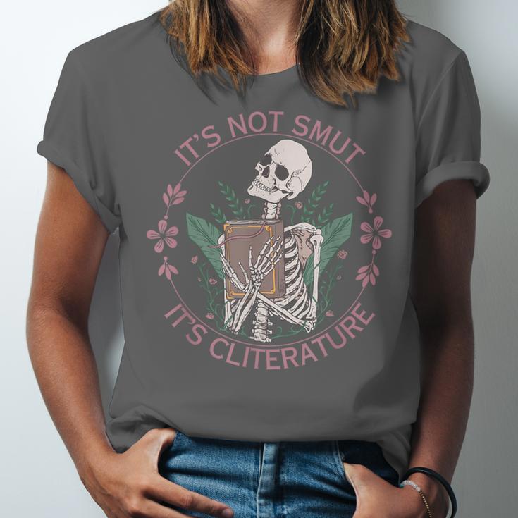 It's Not Smut It's Literature Dark Romance Smut Book Lover Unisex Jersey T-Shirt