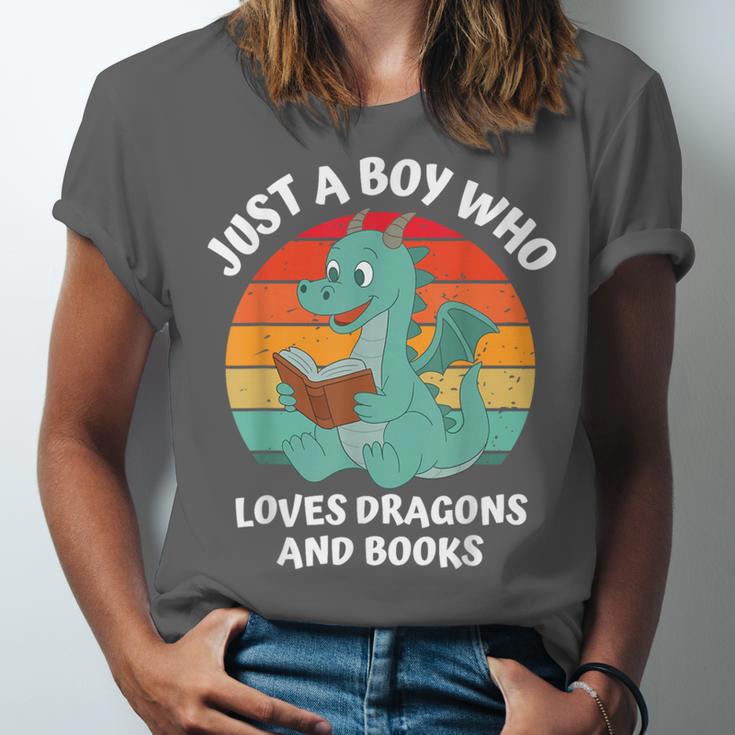 Just A Boy Who Loves Dragons And Books Kids Toddler Baby 5T Unisex Jersey T-Shirt Just A Boy Who Loves Dragons And Books Kids Toddler Baby 5T Unisex Jersey T-Shirt