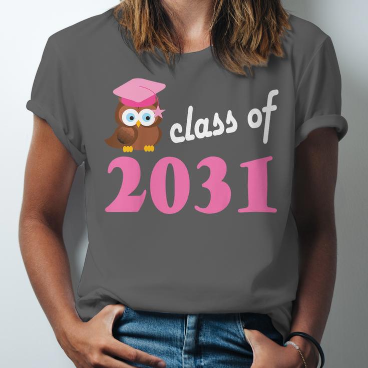 Kids Class Of 2031 Back To School Graduation T-Shirt Unisex Jersey T-Shirt