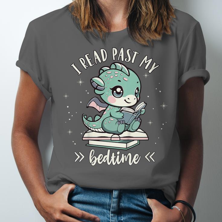 Kids I Read Past My Bedtime Cute Book Dragon Pajama Unisex Jersey T-Shirt Kids I Read Past My Bedtime Cute Book Dragon Pajama Unisex Jersey T-Shirt