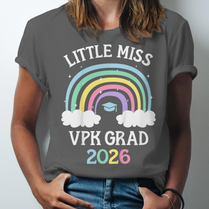 Kids VPK Graduation 2026 Rainbow VPK Grad Unisex Jersey T-Shirt