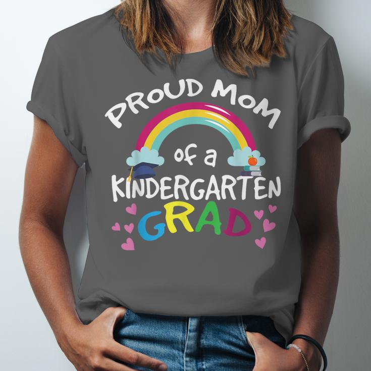 Kindergarten Graduation Proud Mom Son Daughter Unisex Jersey T-Shirt