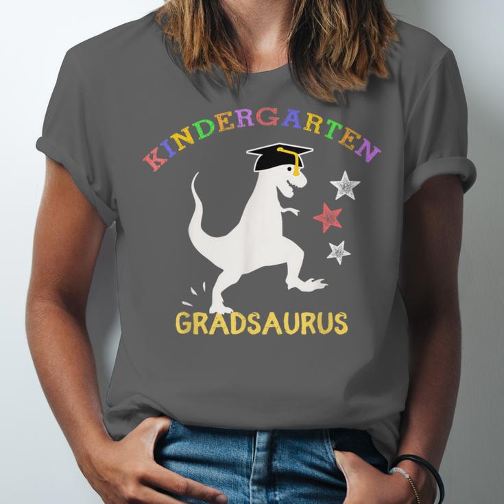 Kindergarten Graduation Shirt 2019 Dinosaur Graduate Party Unisex Jersey T-Shirt