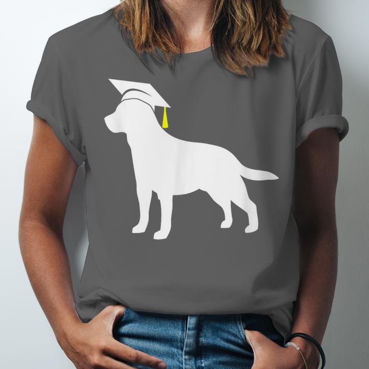 Labrador Retriever Graduation Dog Graduate For Men Women Kids Unisex Jersey T-Shirt