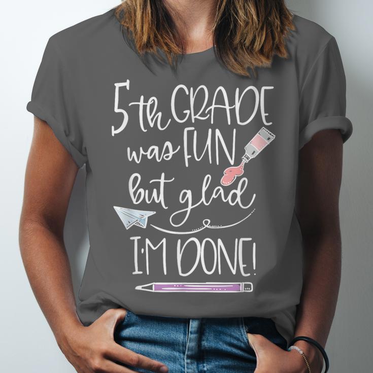 Last Day Of School 5th Grade 2018 Graduation Shirt Tee Unisex Jersey T-Shirt