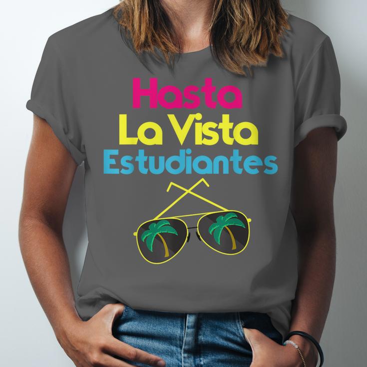 Last Day Of School Spanish Teacher Graduation T-Shirt Unisex Jersey T-Shirt