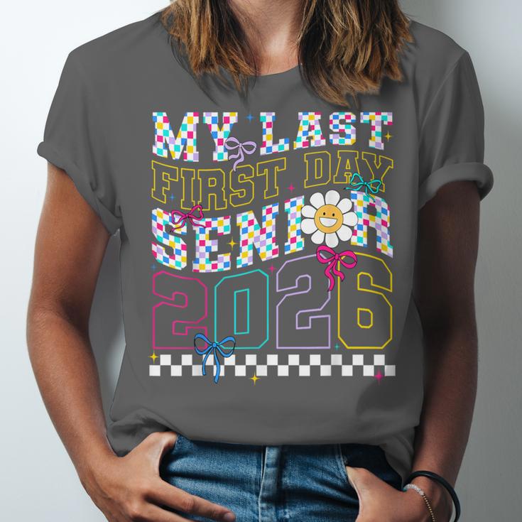My Last First Day Senior 2026 Graduation Class Of 2026 Unisex Jersey T-Shirt