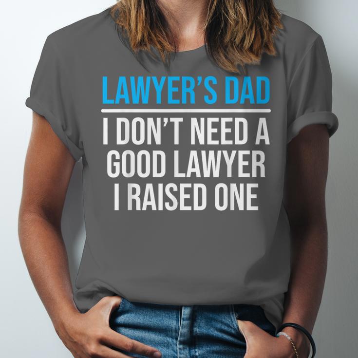 Lawyer's Dad Father Law School Graduation Unisex Jersey T-Shirt Lawyer's Dad Father Law School Graduation Unisex Jersey T-Shirt