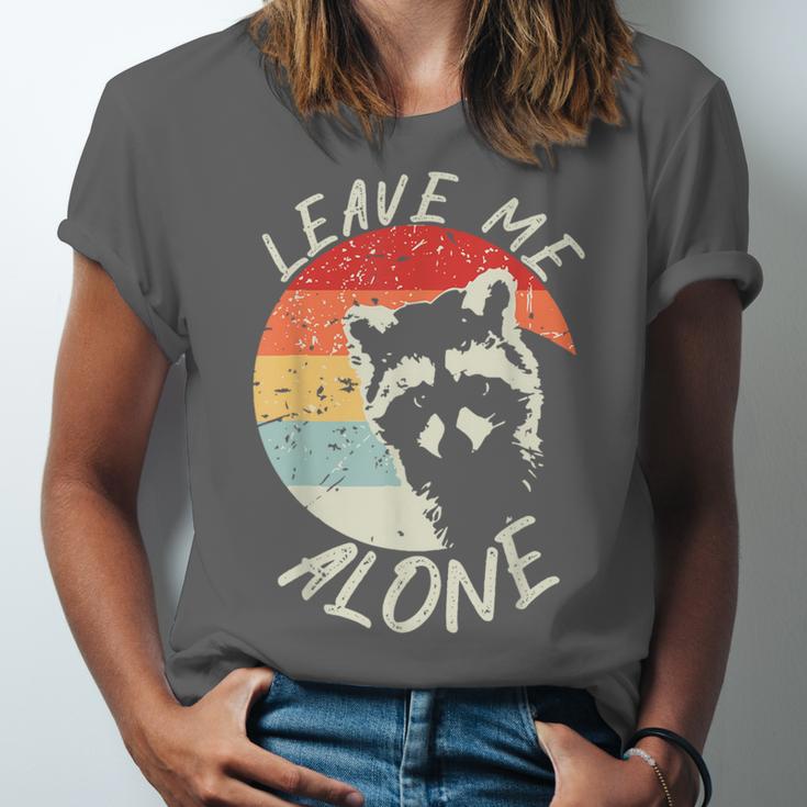 Leave Me Alone Raccoon Lover Introvert Antisocial Shy INTP Unisex Jersey T-Shirt Leave Me Alone Raccoon Lover Introvert Antisocial Shy INTP Unisex Jersey T-Shirt