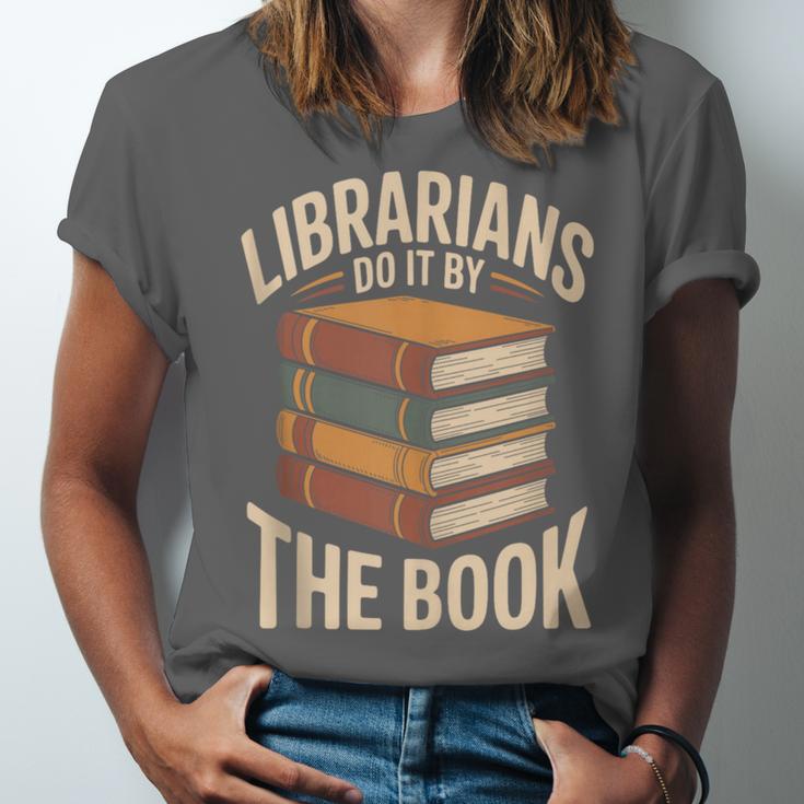 Librarians Do It By The Book Librarian Unisex Jersey T-Shirt