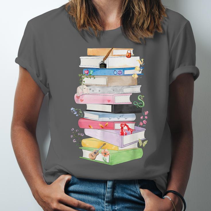 Life Of A Reader Book Lovers Book Nerds Bookworm Unisex Jersey T-Shirt