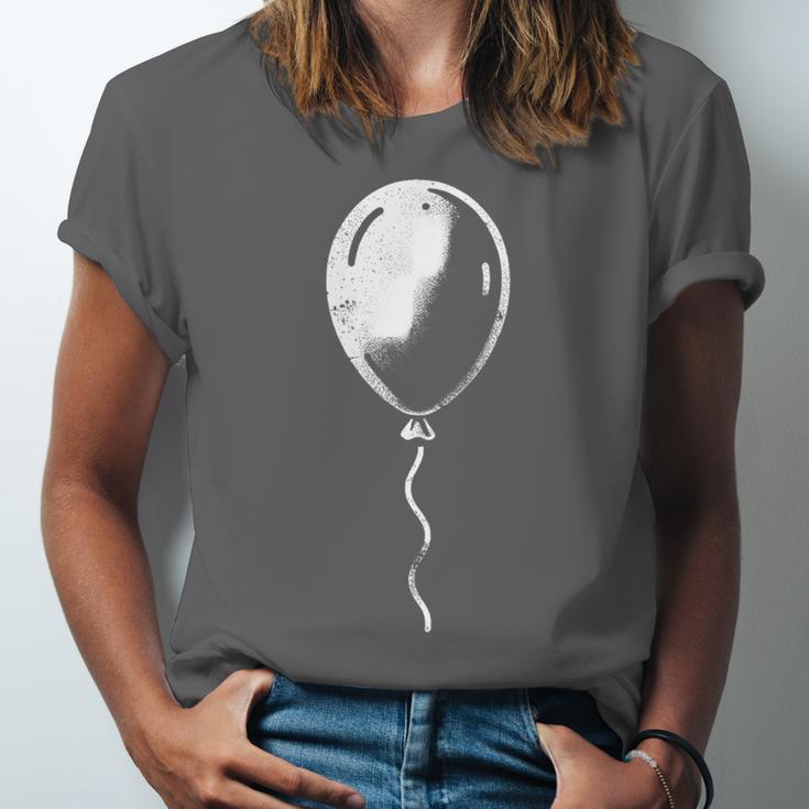 Lone Balloon Celebration Individualistic Introvert Party Unisex Jersey T-Shirt