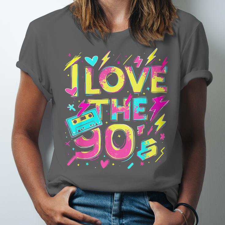 I Love The 90'S 90s Retro Nostalgia Unisex Jersey T-Shirt