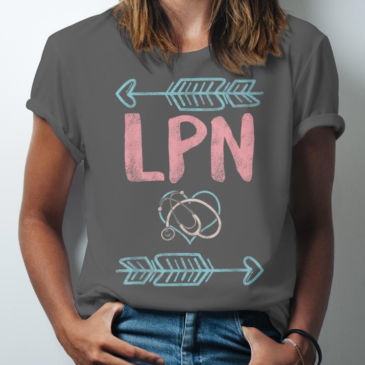 LPN Licensed Practical Nurse Graduation Nursing Nurses Week Unisex Jersey T-Shirt