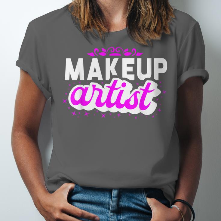 Makeup Artist Beauty Cosmetologist Graduation T-Shirt Unisex Jersey T-Shirt
