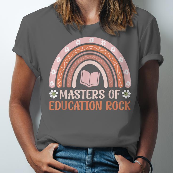 MASTER OF EDUCATION ROCK Master Graduation Unisex Jersey T-Shirt