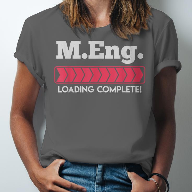 Master Of Engineering Engineer Master Graduation Unisex Jersey T-Shirt