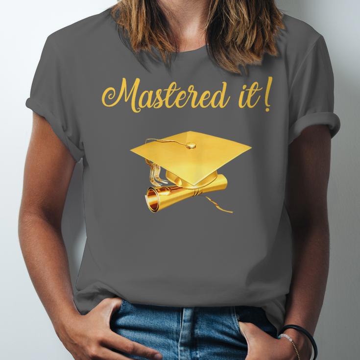 Mastered It Shirt Graduation MD Graduate Unisex Jersey T-Shirt