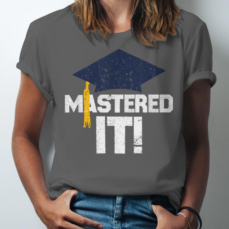 Mastered ItShirt Graduation Men Graduate Unisex Jersey T-Shirt