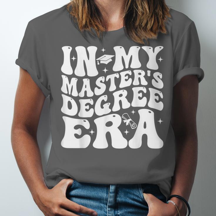 In My Master's Degree Era Graduation Master Degree Unisex Jersey T-Shirt