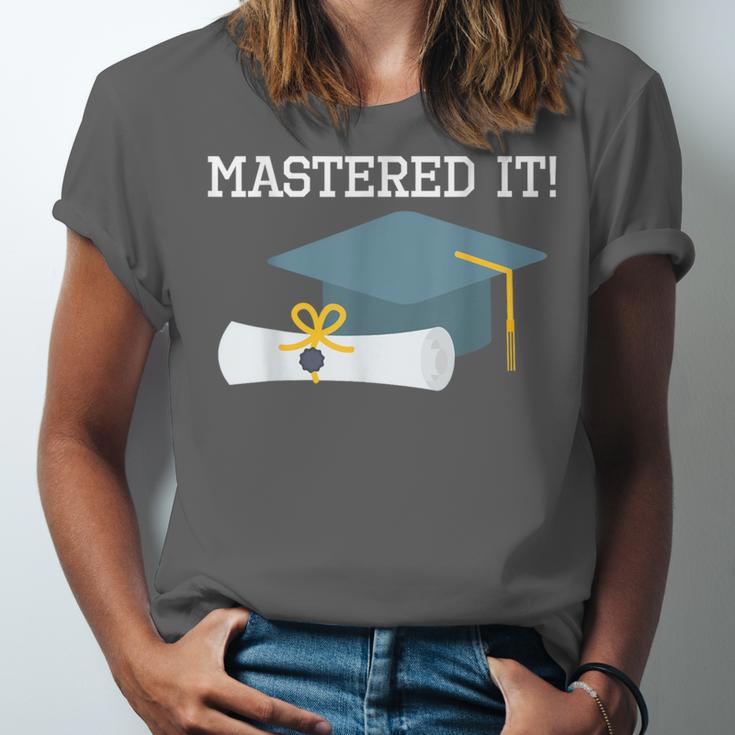 Masters Degree Graduation 2021 Social Work MPH MSW Grad Unisex Jersey T-Shirt